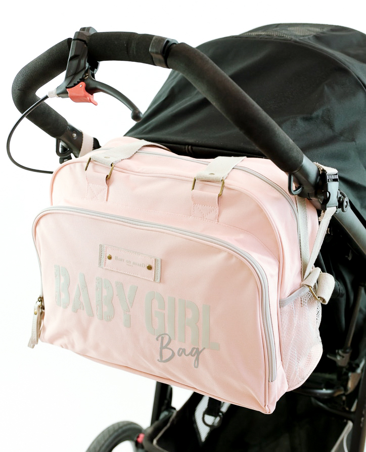 Geanta de infasat Baby On Board Simply My Baby Rose [5]