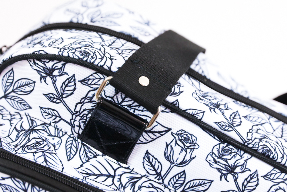 Geanta de infasat Baby On Board Simply Roses [10]