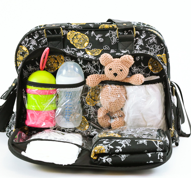 Geanta de infasat Baby On Board Simply Skull [5]