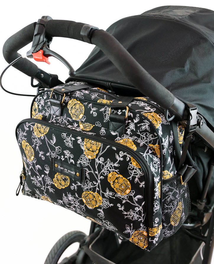 Geanta de infasat Baby On Board Simply Skull [4]