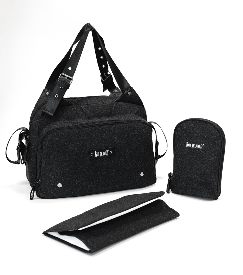 Geanta de infasat Baby On Board Titou Black [2]