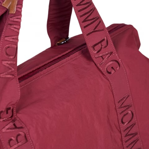 Geanta de infasat Childhome Mommy Bag Signature Urban Burgundy [5]