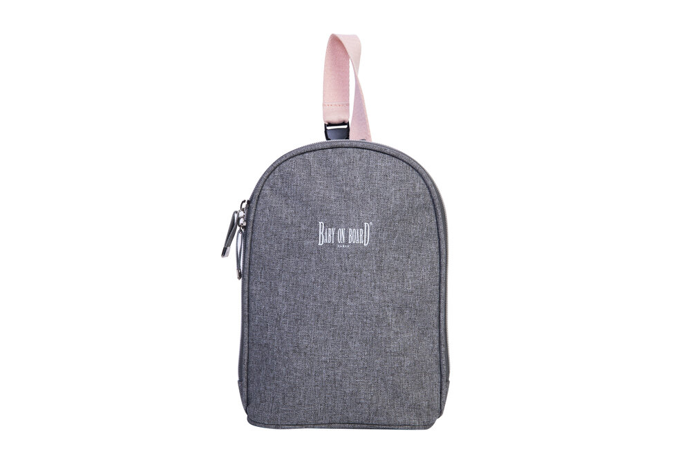 Geanta infasat bebelusi Baby On Board Urban Sweet Pink [9]