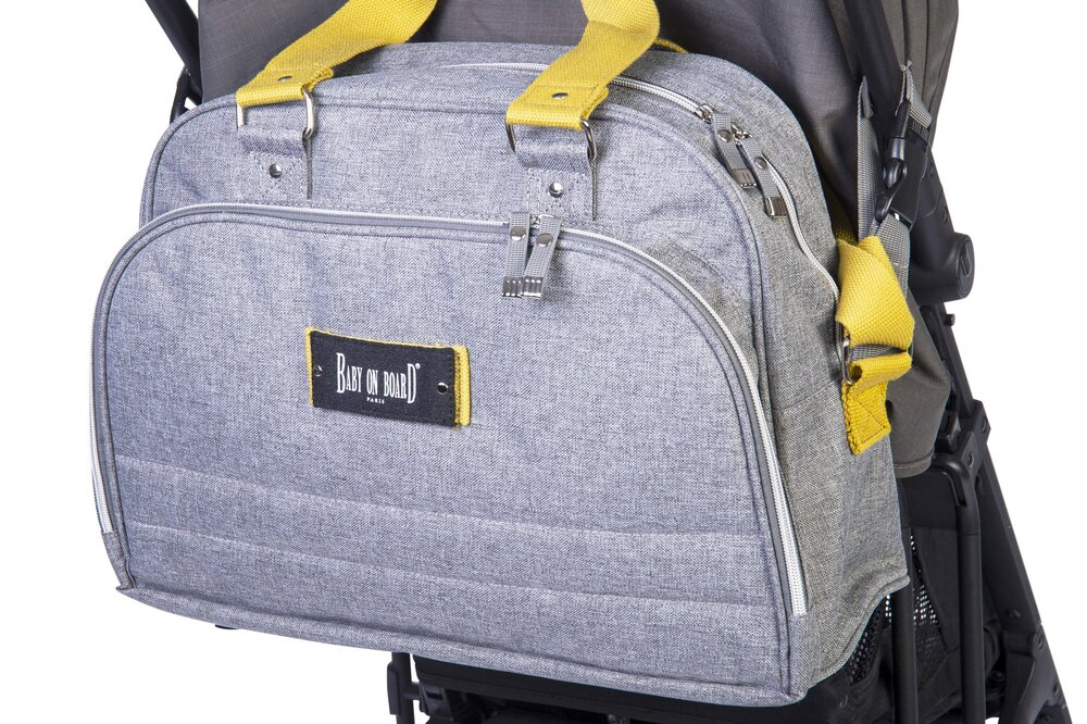 Geanta infasat bebelusi Baby On Board Urban Yellowstone [6]