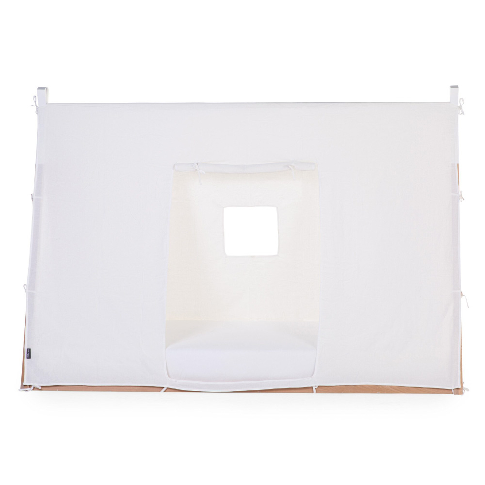 Husa cadru pat Tipi Childhome 90x200 cm Alb [2]