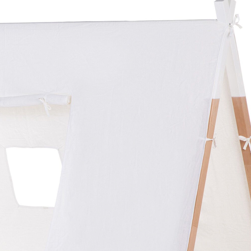 Husa cadru pat Tipi Childhome 90x200 cm Alb [3]