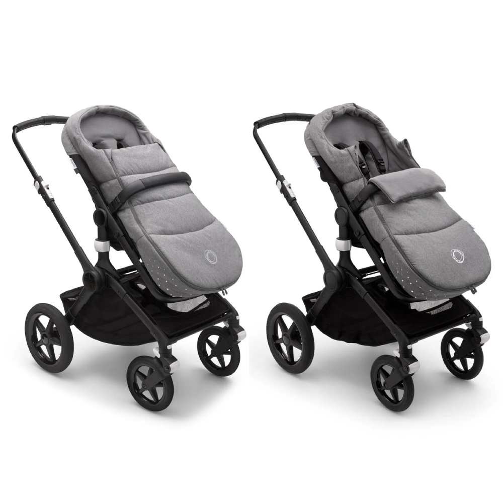 Husa de picioare universala carucior Bugaboo Grey Melange [3]
