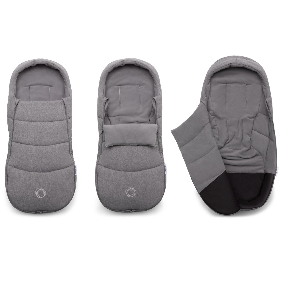 Husa de picioare universala carucior Bugaboo Grey Melange [2]