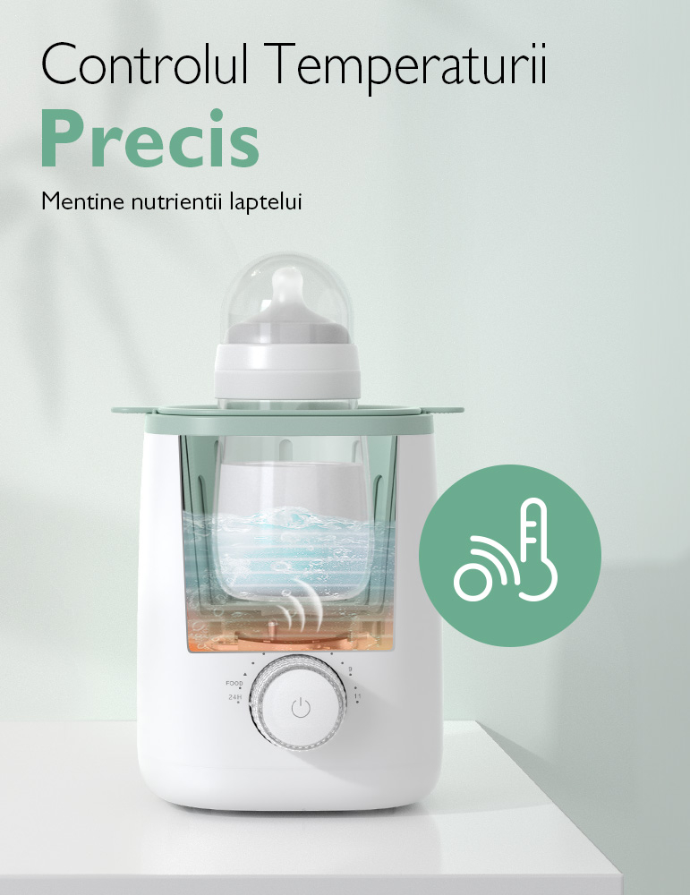 Incalzitor biberoane si mancare Momcozy Nutri Smart Analog [2]