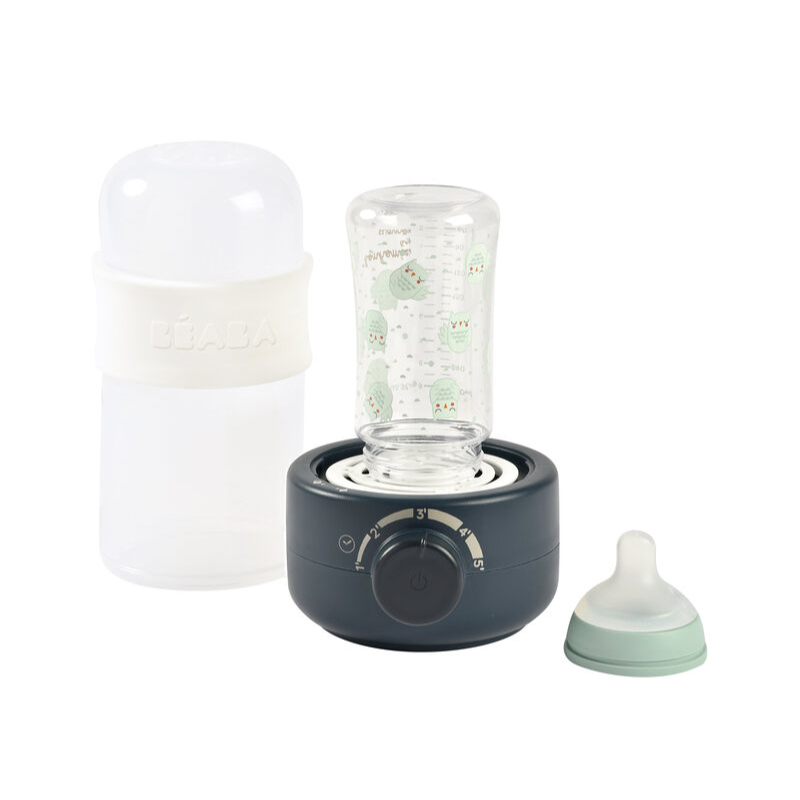 Incalzitor biberoane si sterilizator Beaba BabyMilk Second Night Blue [2]