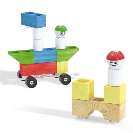 Joc Constructie Modi Bloc 18 piese Quercetti [4]