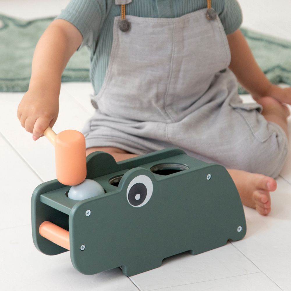 Joc educativ ciocan si bile Done by Deer Croco Green [6]