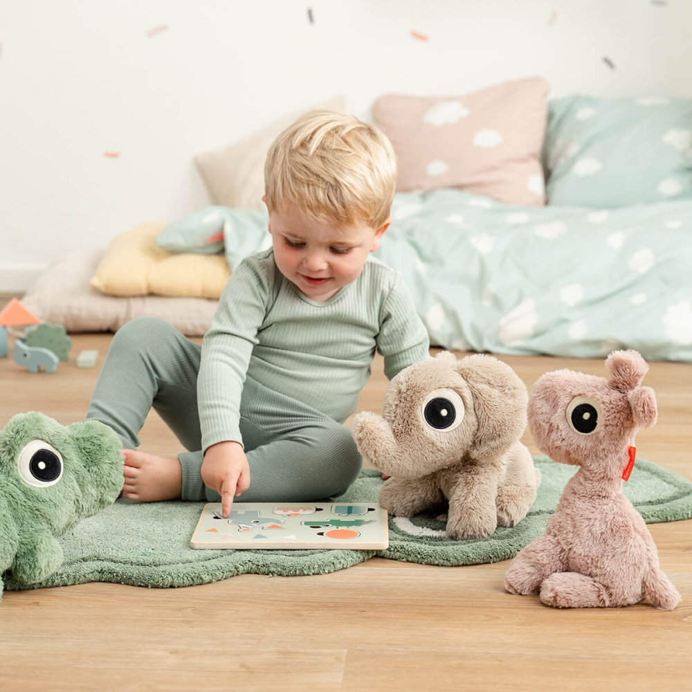 Jucarie de plus Done by Deer Cuddle Bestie Croco Verde 28 cm [6]
