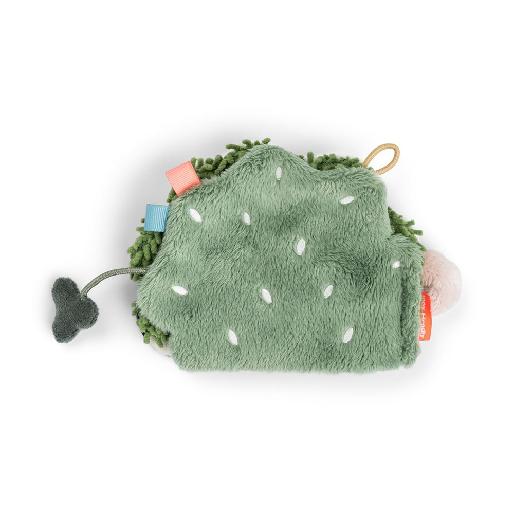 Jucarie senzoriala carticica de plus Done by Deer Tiny Farm Colour Mix [3]