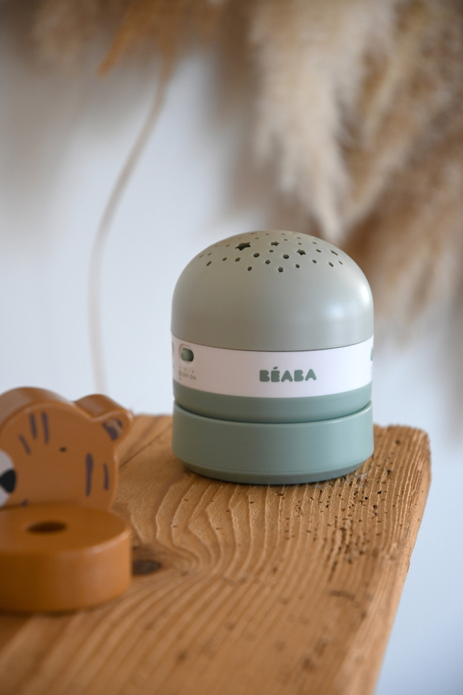 Lampa de veghe cu proiector Beaba Pixie Sage Green [13]