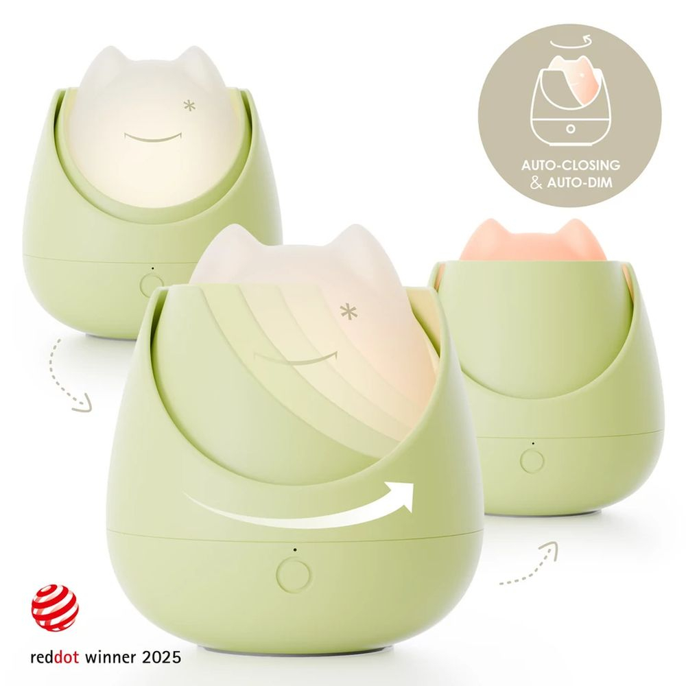 Lampa de veghe Nosiboo Zigg antrenor de somn pentru copii cu lumina rosie si temporizator Sage [2]