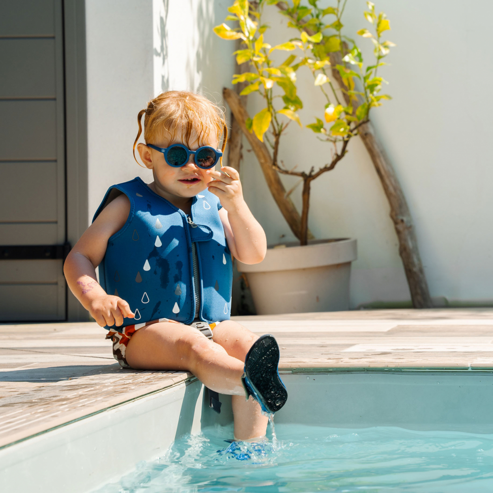 Ochelari de soare pentru bebelusi si copii mici bblüv Sölar Mini 2.0 Navy [6]