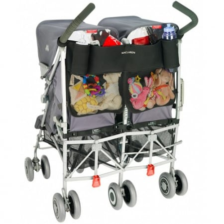 Organizer universal carucior gemeni Maclaren Charcoal [2]
