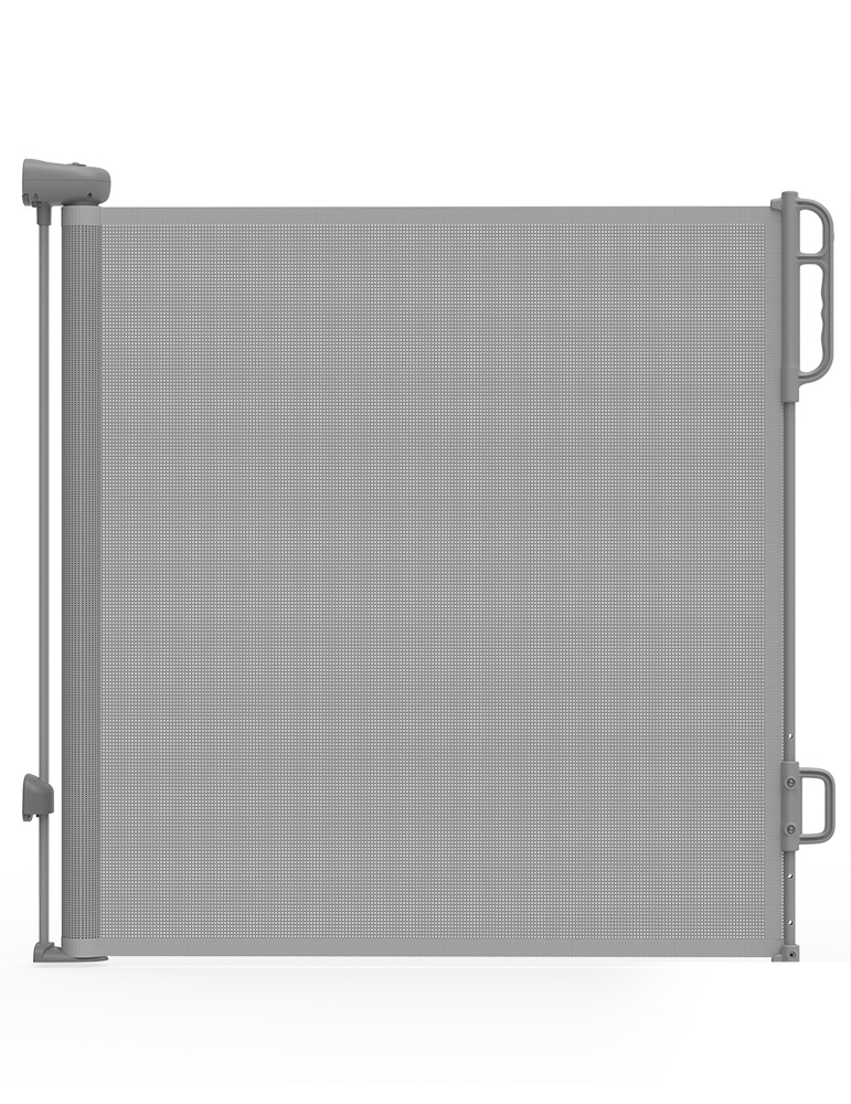 Poarta retractabila bebelusi Momcozy 140 cm Grey [2]