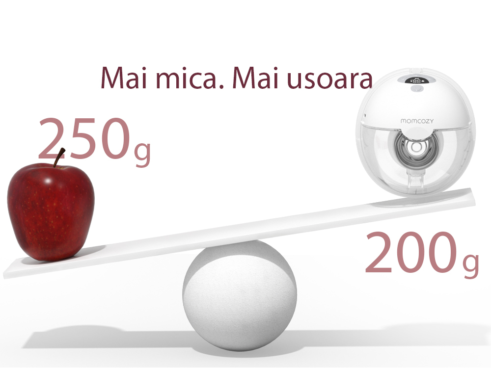 Pompa de san Momcozy Hands-free M5 Grey [8]