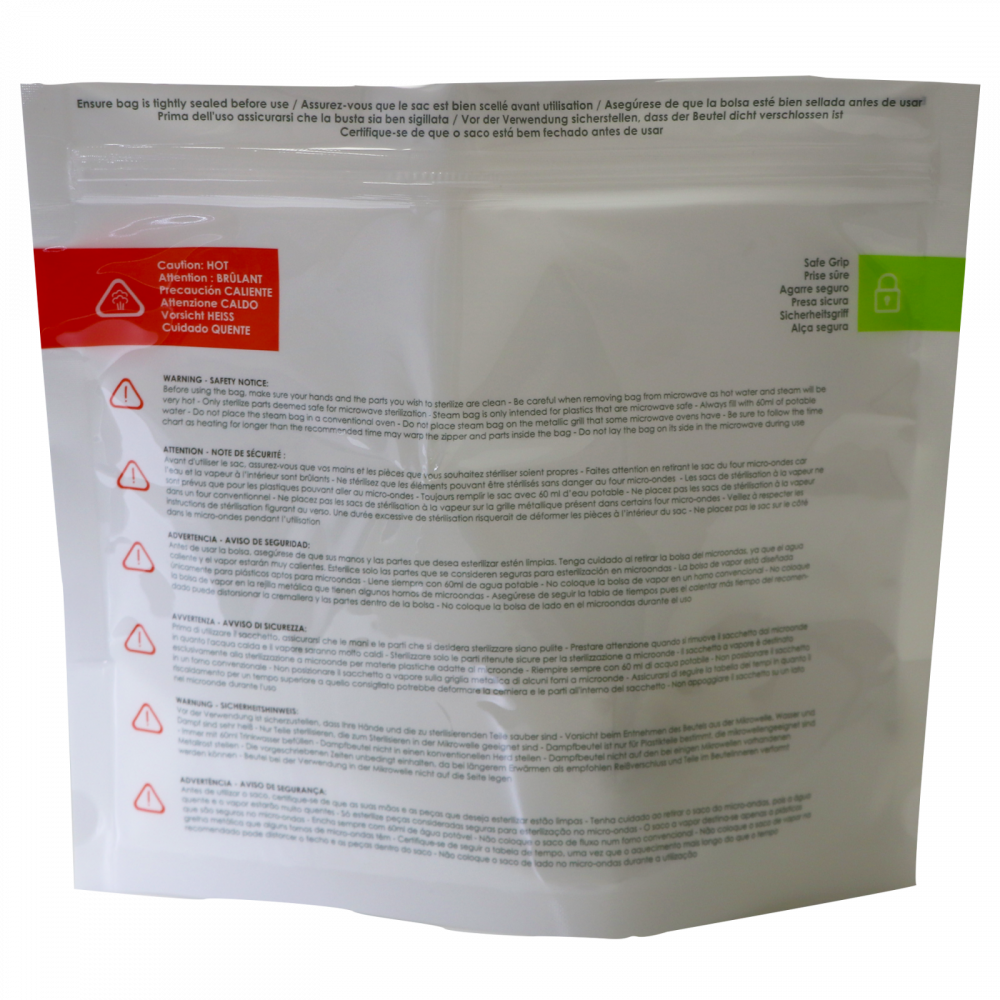 Pungi pentru sterilizare rapida la microunde bblüv Steäm [2]