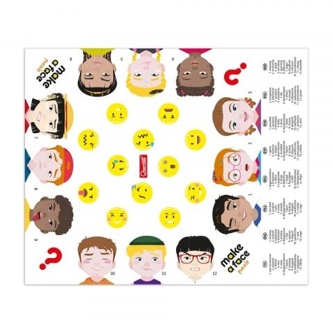 Puzzle Quercetti Make a Face [7]