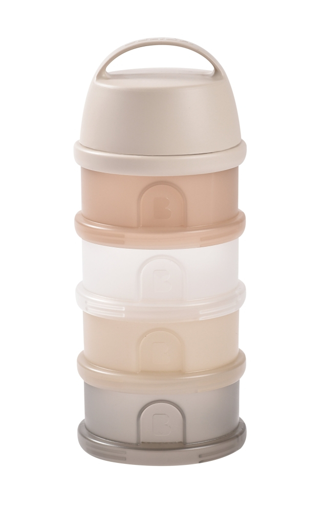 Recipient lapte praf 4 compartimente Beaba transparente Clay [7]