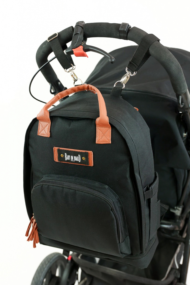 Rucsac bebelusi Baby On Board Backpack Noir [3]