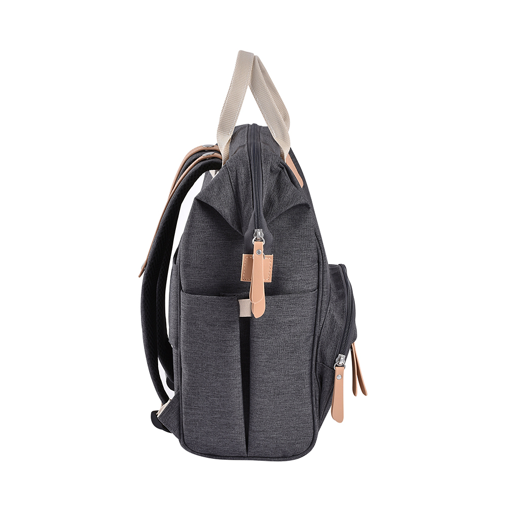 Rucsac de infasat Beaba Wellington Dark Heather Grey [5]