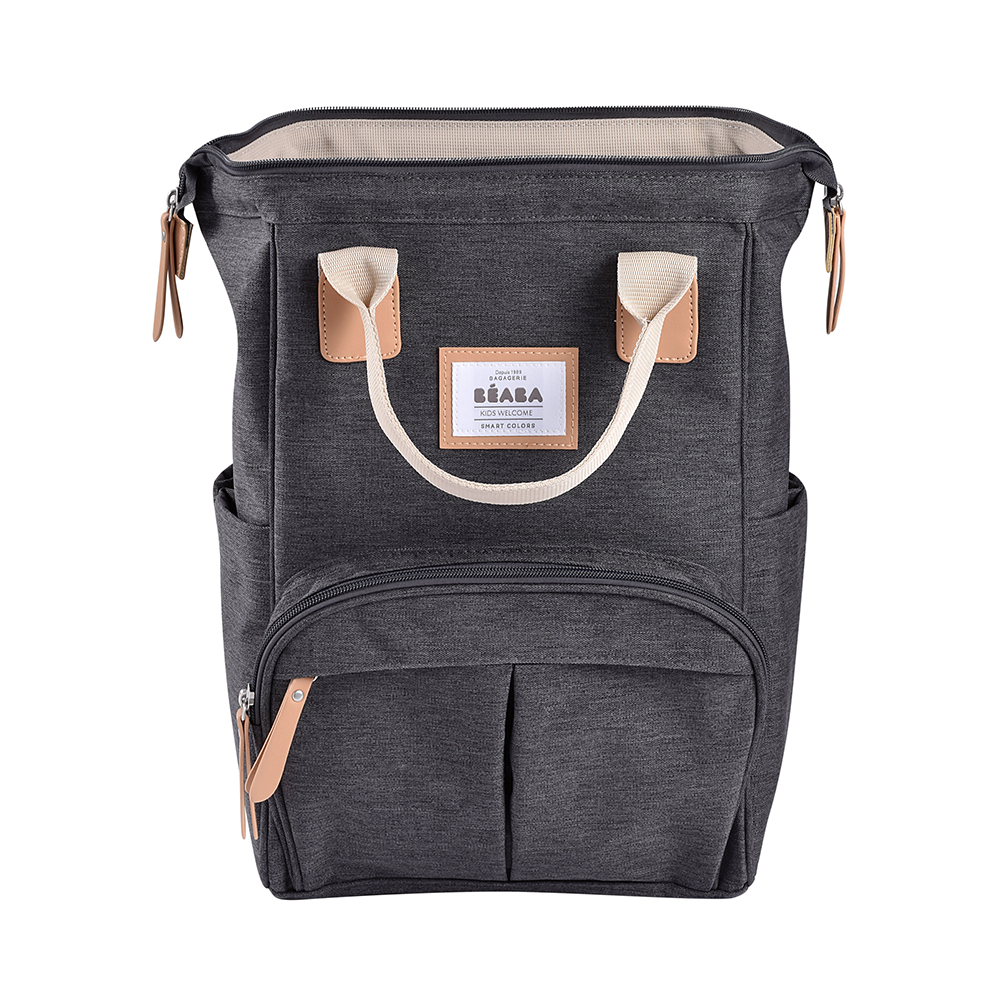 Rucsac de infasat Beaba Wellington Dark Heather Grey [6]