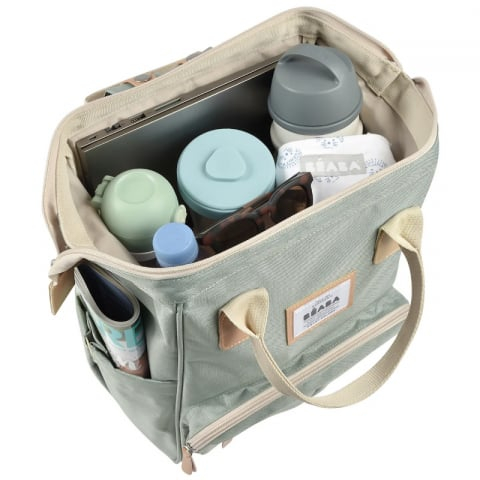 Rucsac de infasat Beaba Wellington Sage Green [4]