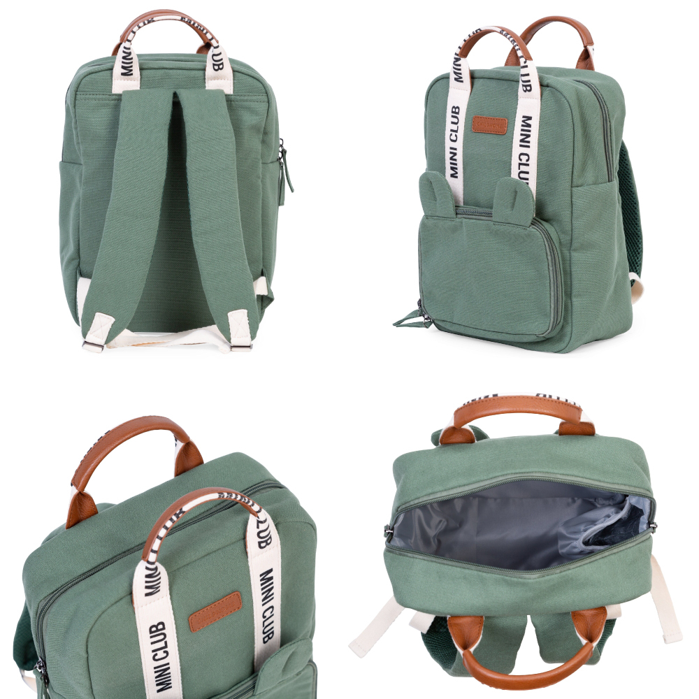 Rucsac pentru copii Childhome Mini Club Signature Verde [2]