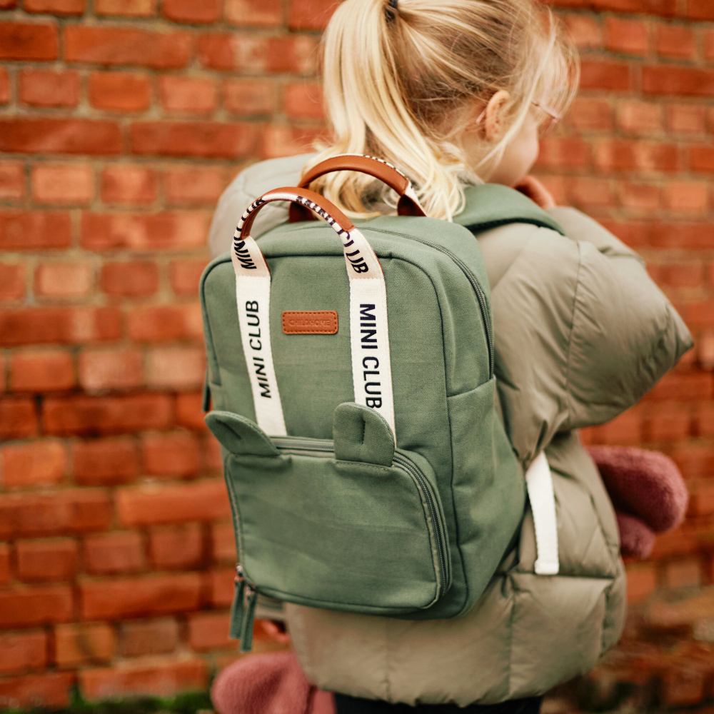 Rucsac pentru copii Childhome Mini Club Signature Verde [4]