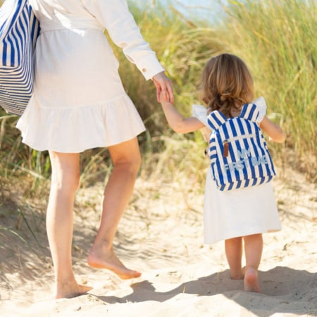 Rucsac pentru copii Childhome My First Bag Albastru/Alb [5]