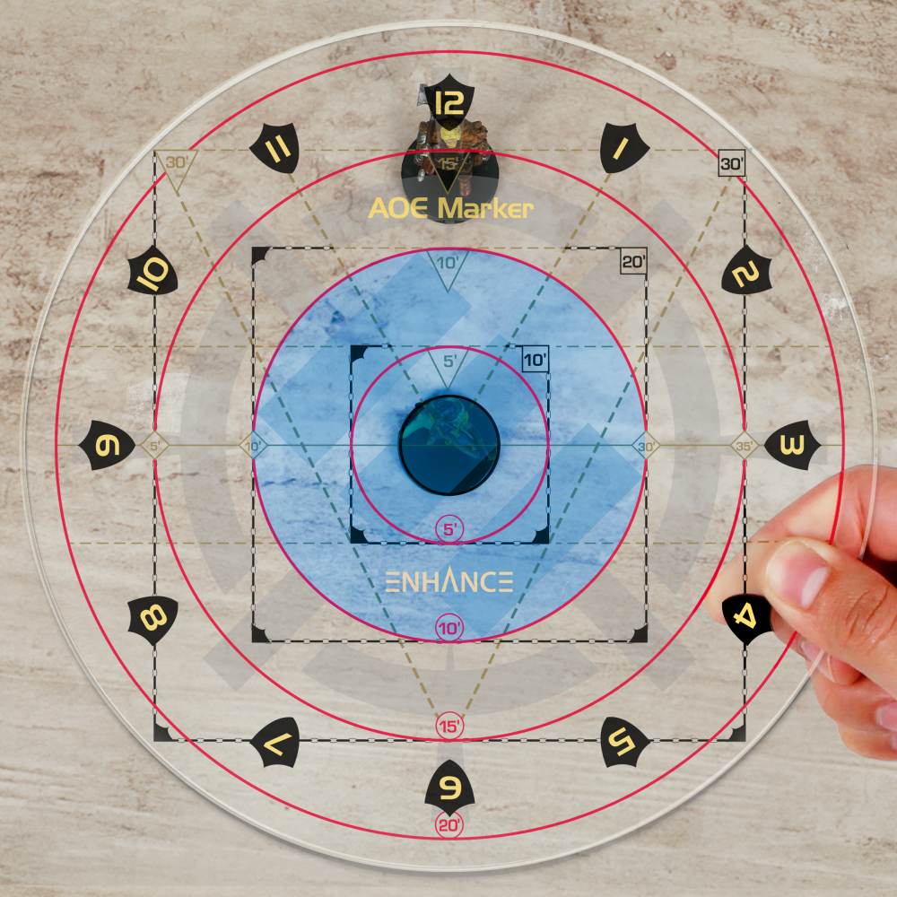 Sablon Vraji AoE DnD ENHANCE Gaming [5]