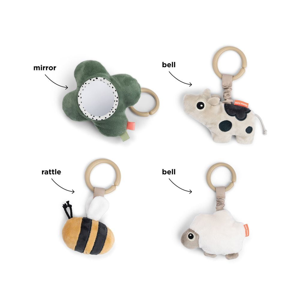 Salteluta de joaca cu activitati Done by Deer Tiny Farm Powder [4]