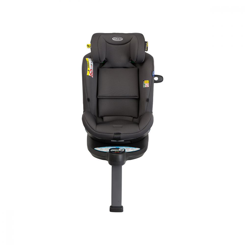 Scaun auto Graco rotativ 360 Turn2Me Grow 0-7 ani I-Size Iron [4]