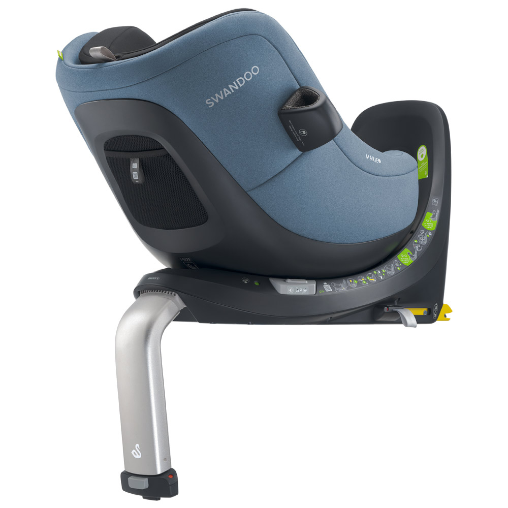 Scaun auto rotativ Swandoo Marie 5 i-Size Blueberry [4]