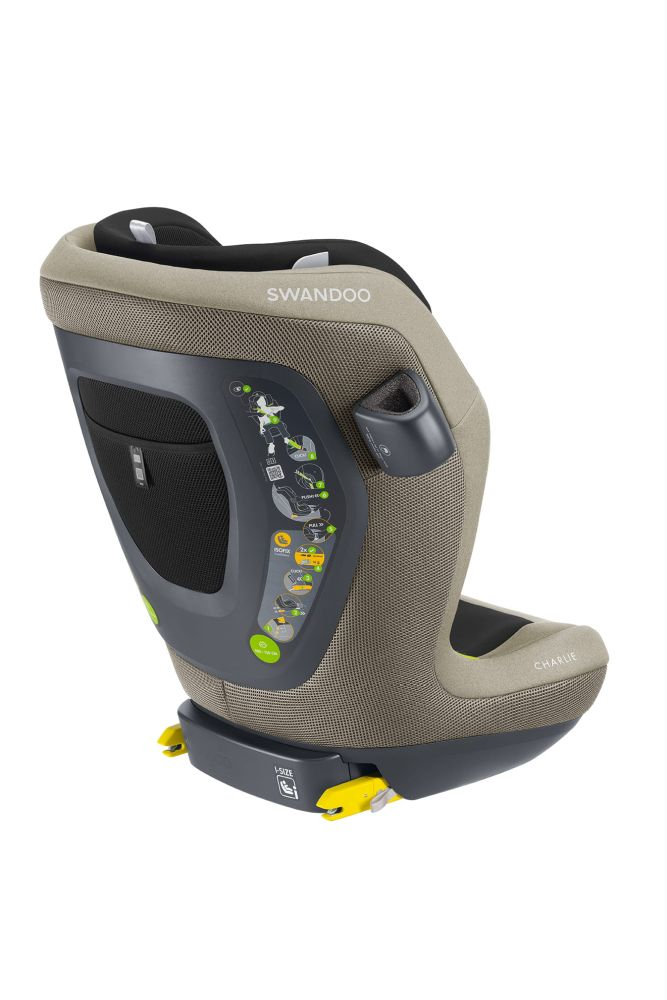 Scaun auto Swandoo Charlie i-Size Blissful Beige [6]