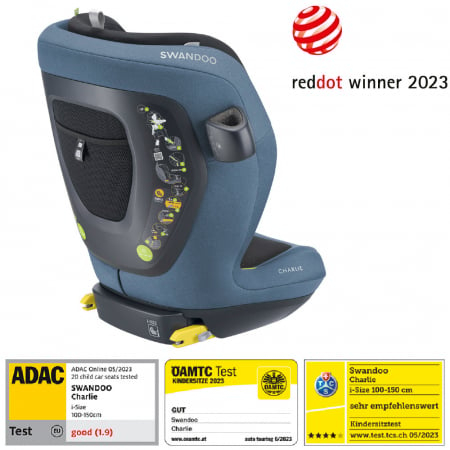 Scaun auto Swandoo Charlie i-Size Blueberry [2]