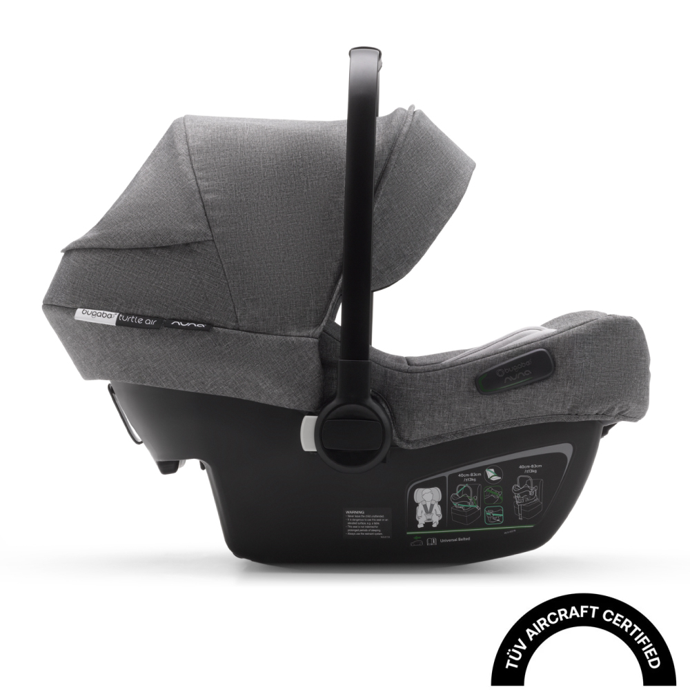 Scoica auto Bugaboo Turtle Air 360 Grey [4]