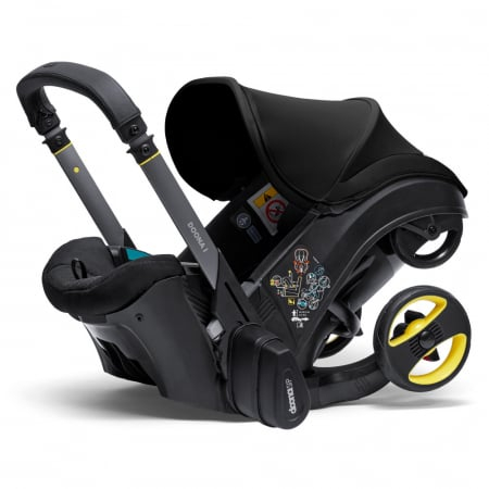 Scoica auto Doona i i-Size Nitro Black 2 in 1 [2]
