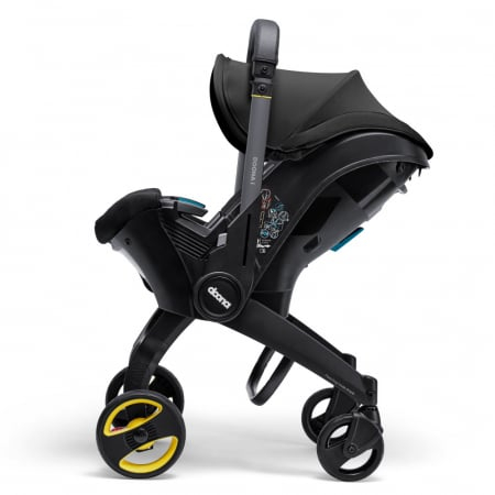 Scoica auto Doona i i-Size Nitro Black 2 in 1 [3]