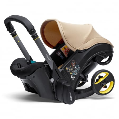 Scoica auto Doona i i-Size Sahara Sand 2 in 1 [2]