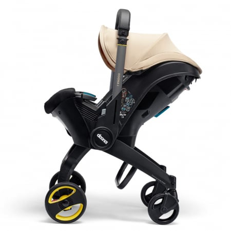 Scoica auto Doona i i-Size Sahara Sand 2 in 1 [3]