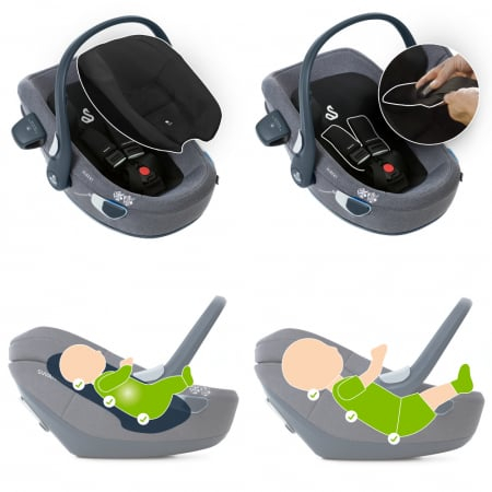 Scoica auto Swandoo Albert i-Size 1.2 Sesame Grey [4]