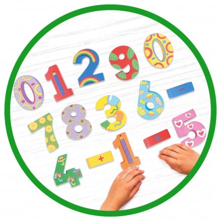 Set cifre si simboluri matematice din lemn Marionette [2]