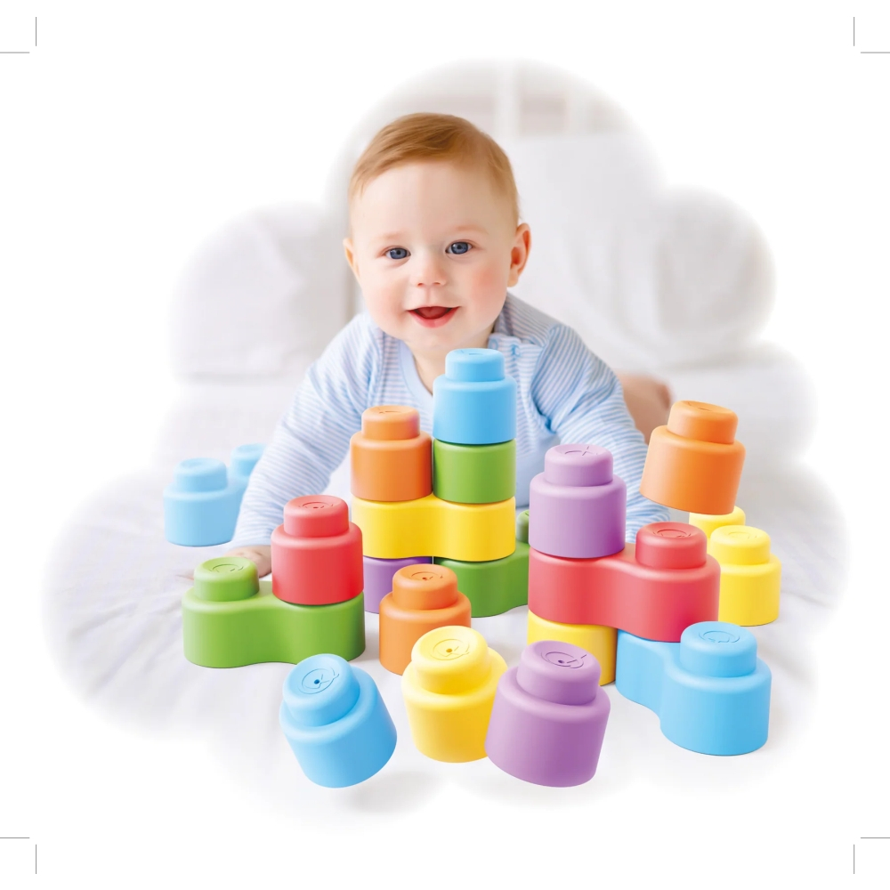 Set de Constructie Quercetti Momy Soft 32 blocuri [6]