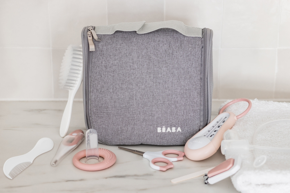 Set de ingrijire Beaba 10 piese Old Pink [2]
