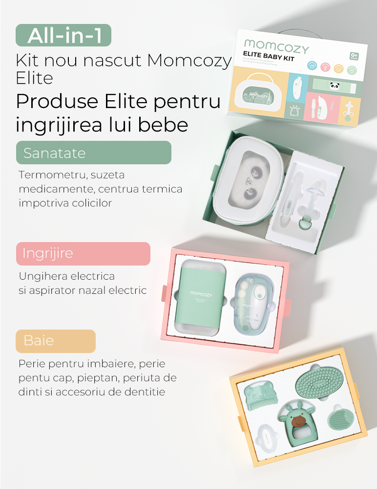 Set ingrijire nou nascut Momcozy All-in-1 Elite [4]